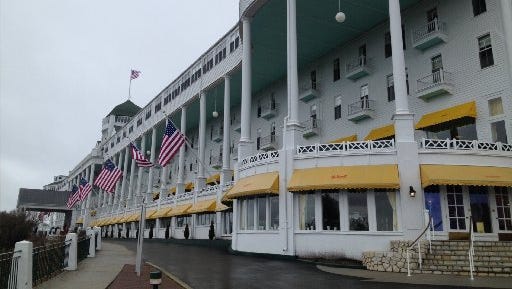 Republicans are converging on Mackinac Island and the Grand Hotel for the GOP's biennial leadership conference.