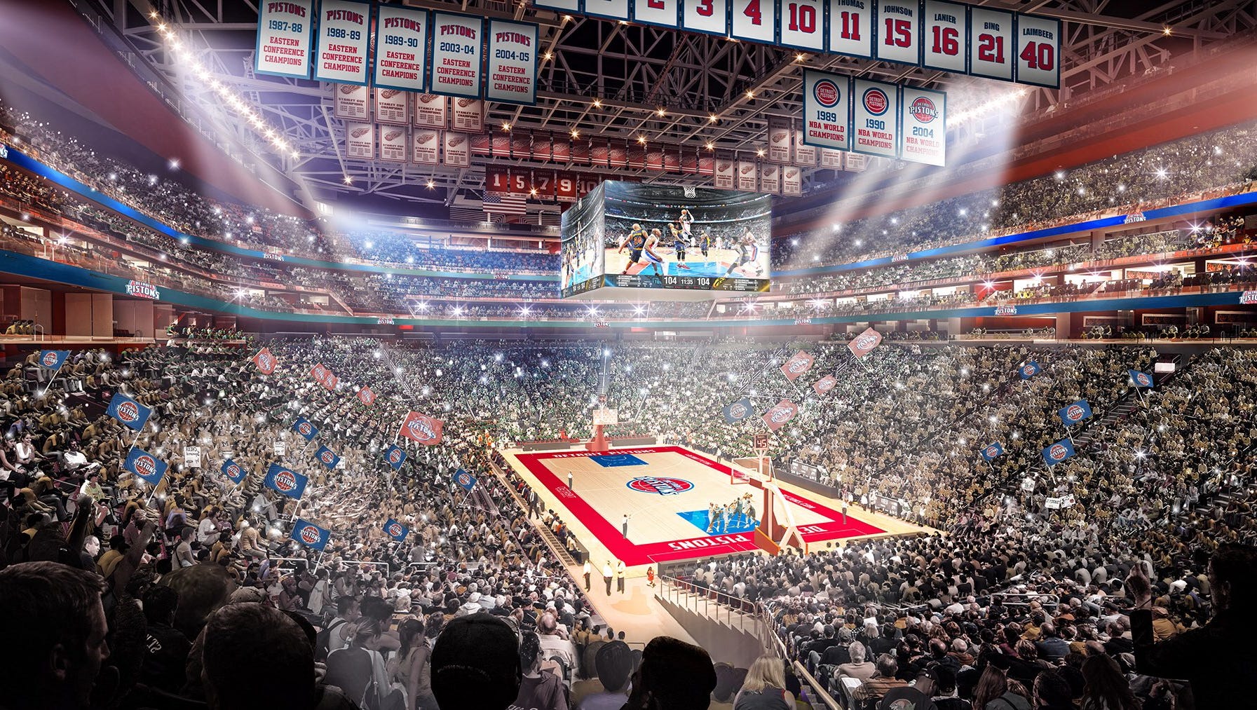 Detroit Pistons moving downtown 'We want to be all in on Detroit'