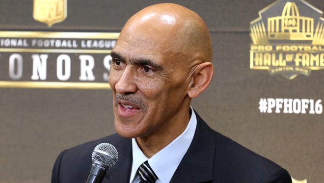 Tony Dungy will be inducted into the Pro Football Hall of Fame class of 2016 in August.