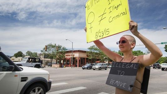Brittiany Hoagland of Fort Collins has been asking the City Council to change the city’s public nudity law to allow women to be topless in public. Hoagland says the current law is sexist and discriminatory.