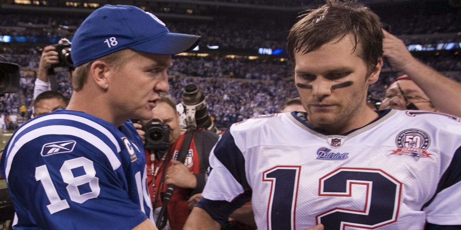 Espn Ranked Peyton Manning 17 Places Ahead Of Tom Brady And