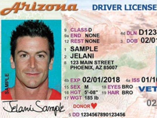 Arizona driver #39 s license doesn #39 t meet federal requirements