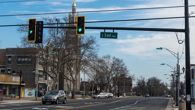 New traffic lights were installed at Landis and North avenues in Vineland on Wednesday.