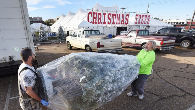 Jackson's Giant Christmas Tree Sale at the Mississippi Fairgrounds is open and ready for holiday shoppers.