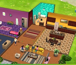 A screenshot from 'The Sims Mobile.'