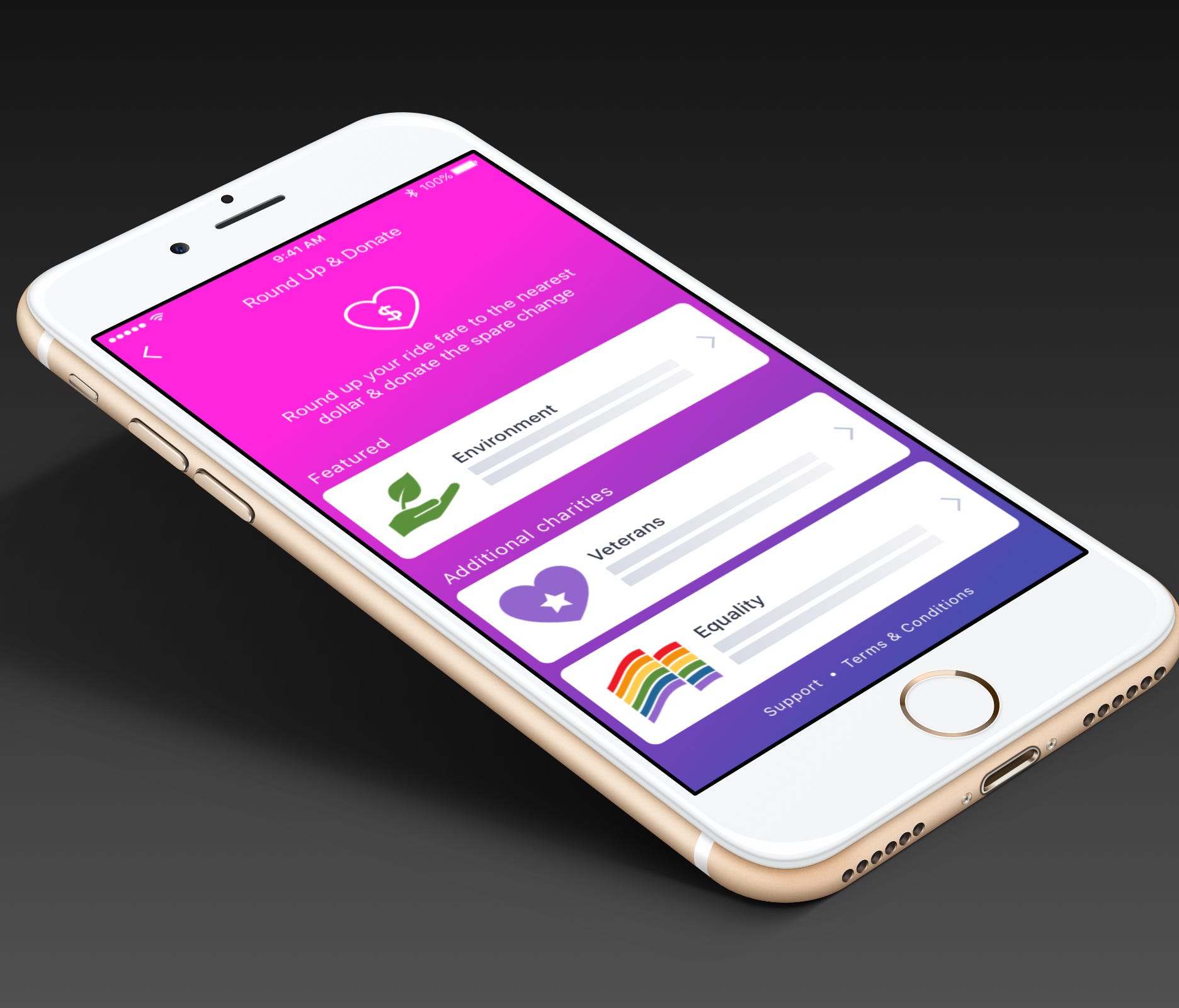 Lyft's new Round Up & Donate feature gives riders the option of rounding up on a fare and donating the difference to charity.