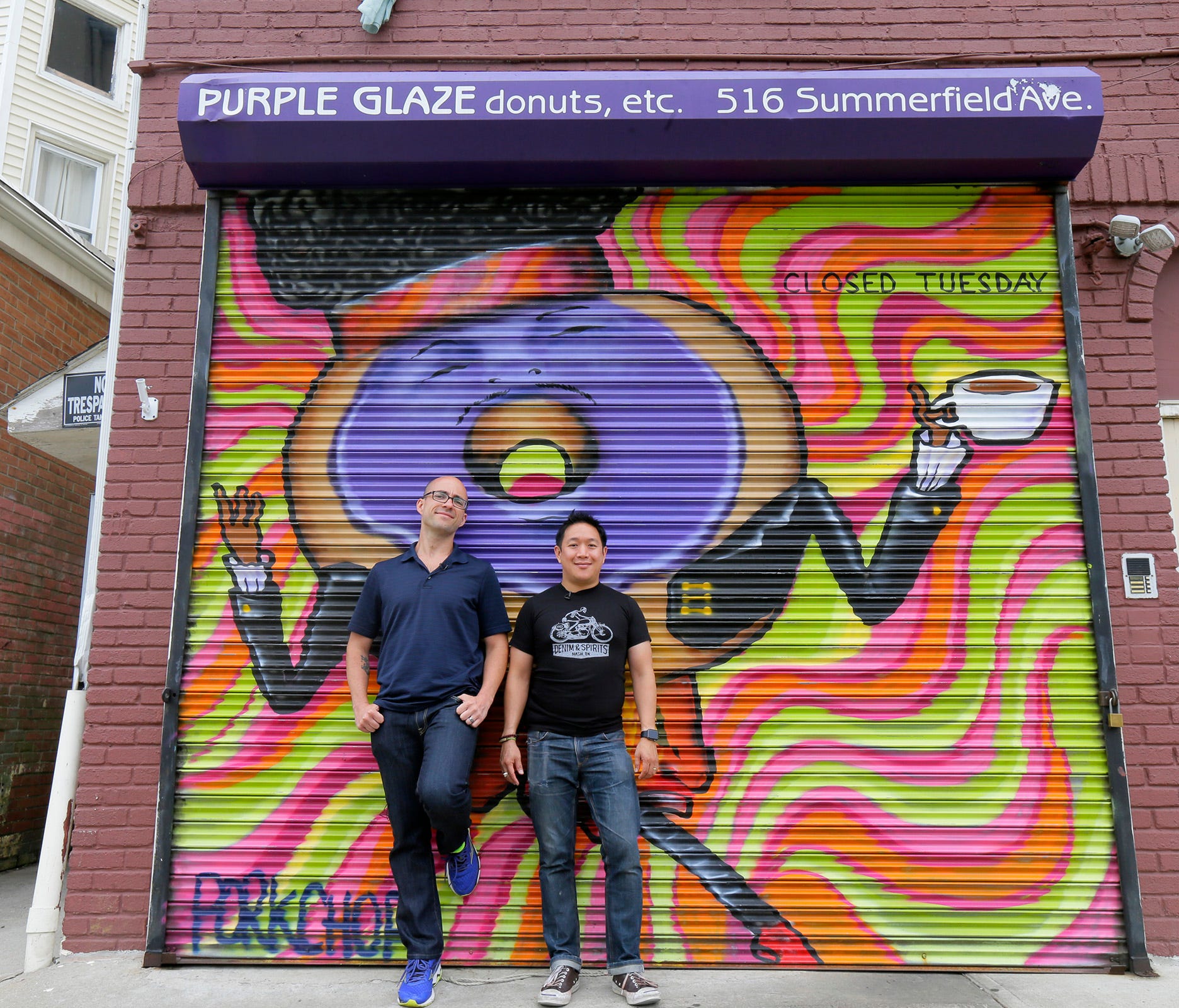 Alex Biese, features reporter at Asbury Park Press, and Ming Chen, co-host of 