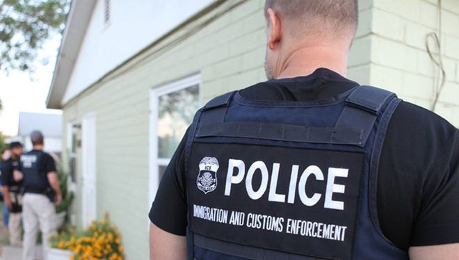 Immigration and Customs Enforcement officers