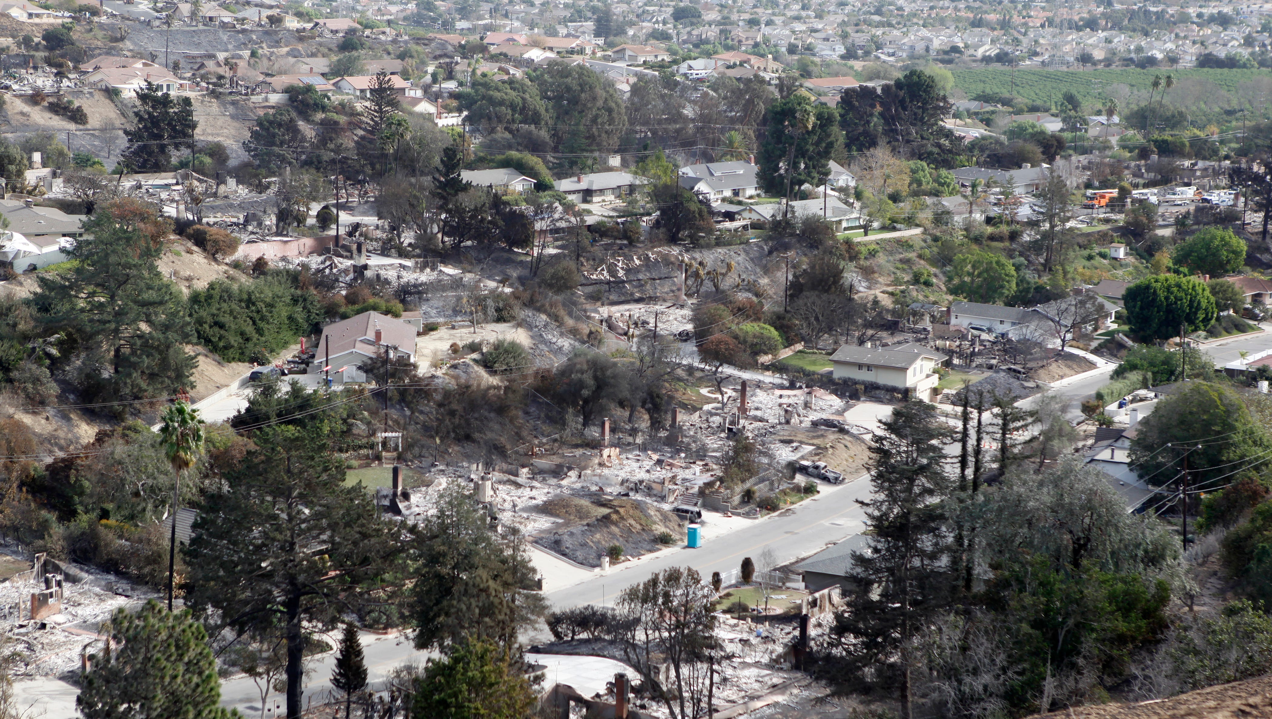 Ventura City Council Postpones Decision On Thomas Fire Rebuilding