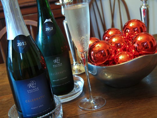 Toast The Holidays With Kramer Sparkling Wines Kramer Vineyards 2017 Celebrate Pinot Griüller Thurgau