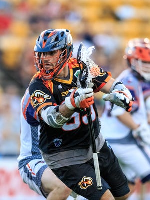 Christian Cuccinello of Mountain Lakes is in his rookie season with the Atlanta Blaze of Major League Lacrosse.