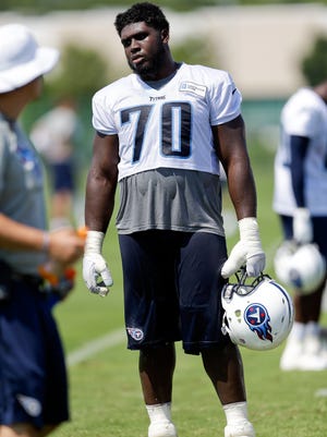 Tennessee Titans guard Chance Warmack