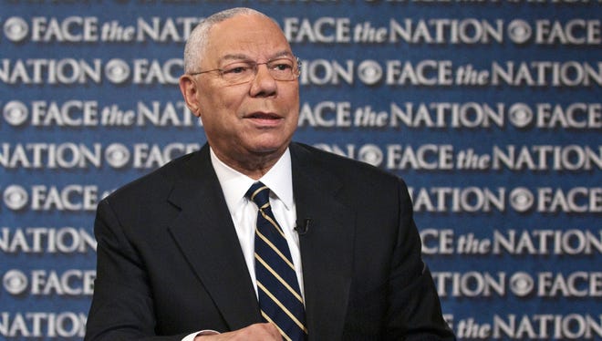 Former secretary of State Colin Powell