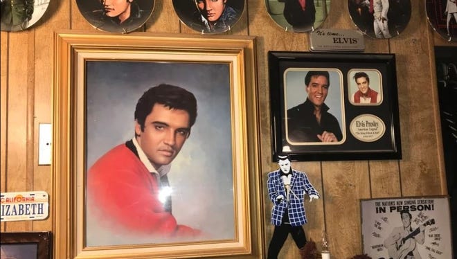 A glimpse into the estate of Alfred Lee, an Elvis impersonator who passed away in Nov. 2017. An auction in Apache Junction is scheduled for Jan. 6.