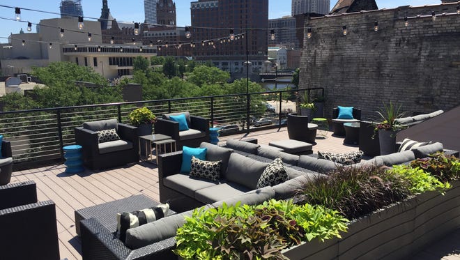 The View at Evolution is the new rooftop bar at 1023 N. Old World 3rd St., opening to the public on Aug. 19.