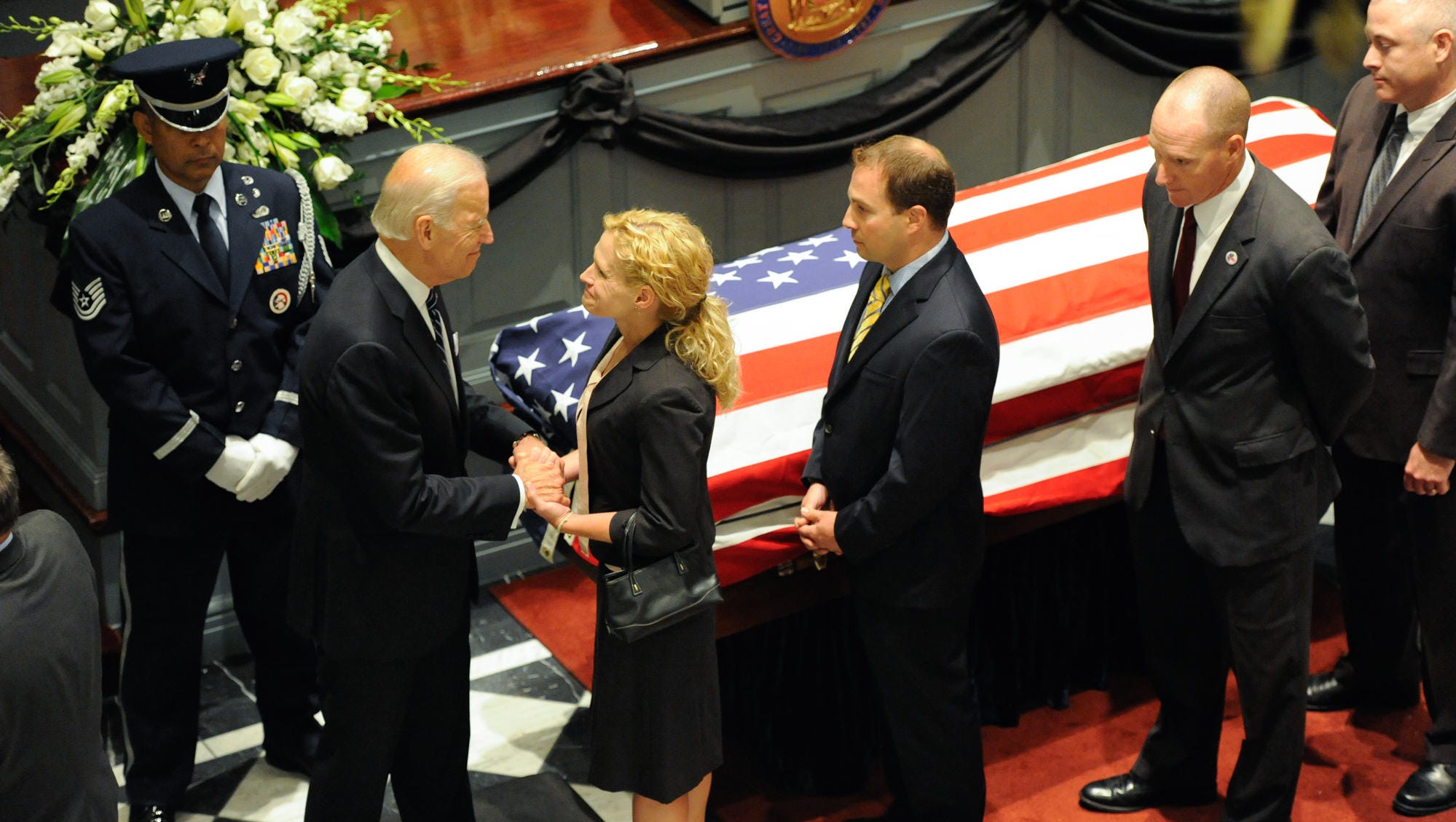 Beau Biden Honored As Son Of Delaware At Memorial
