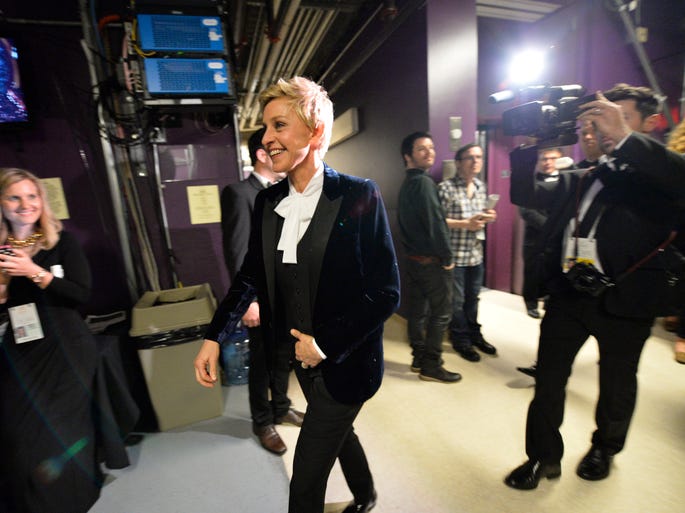 Ellen DeGeneres OSCARS http://chicentral.net