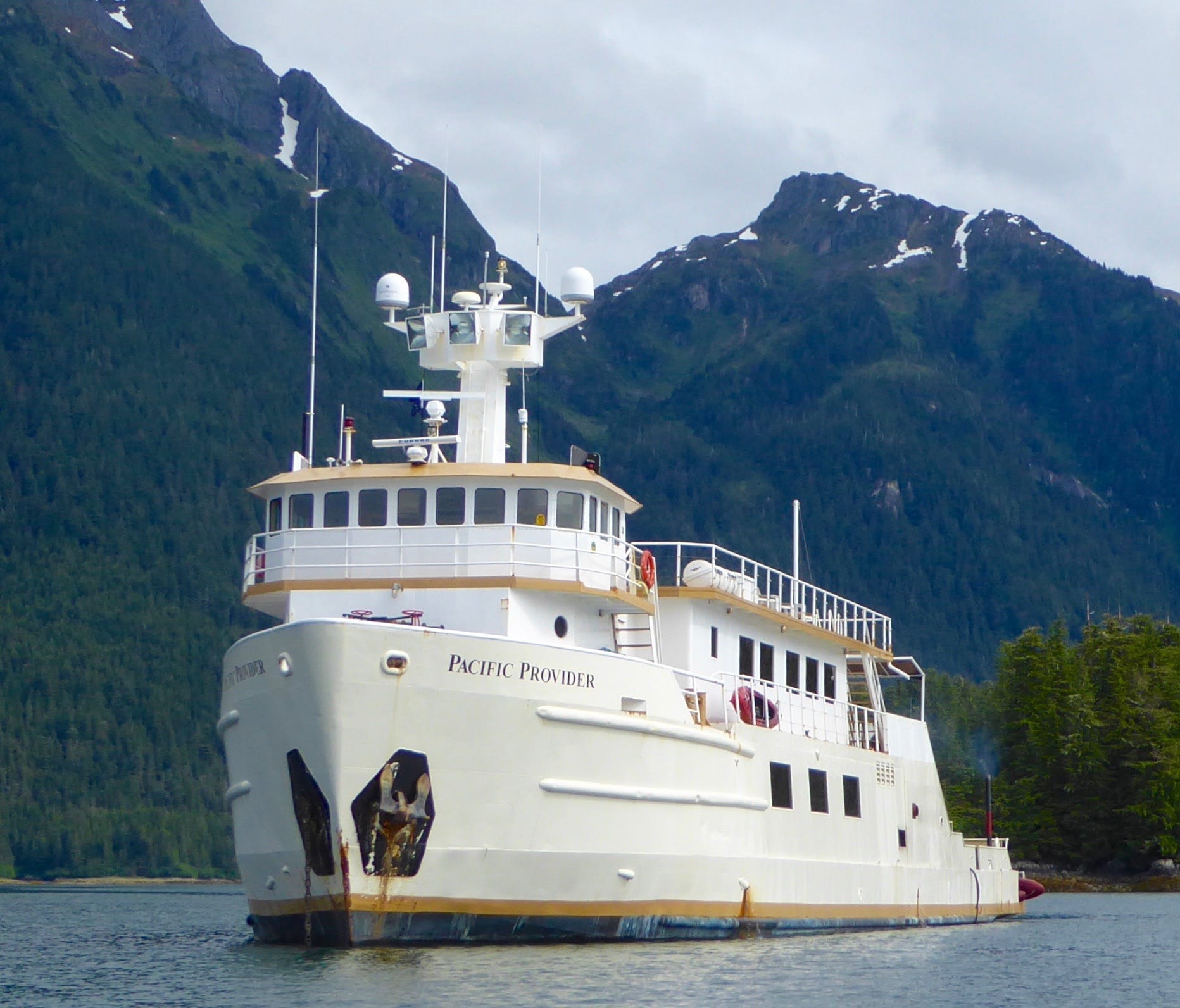 Introduced in late 2017, the Pacific Provider is an expedition yacht that is owned and operated by Offshore Outpost Expeditions.