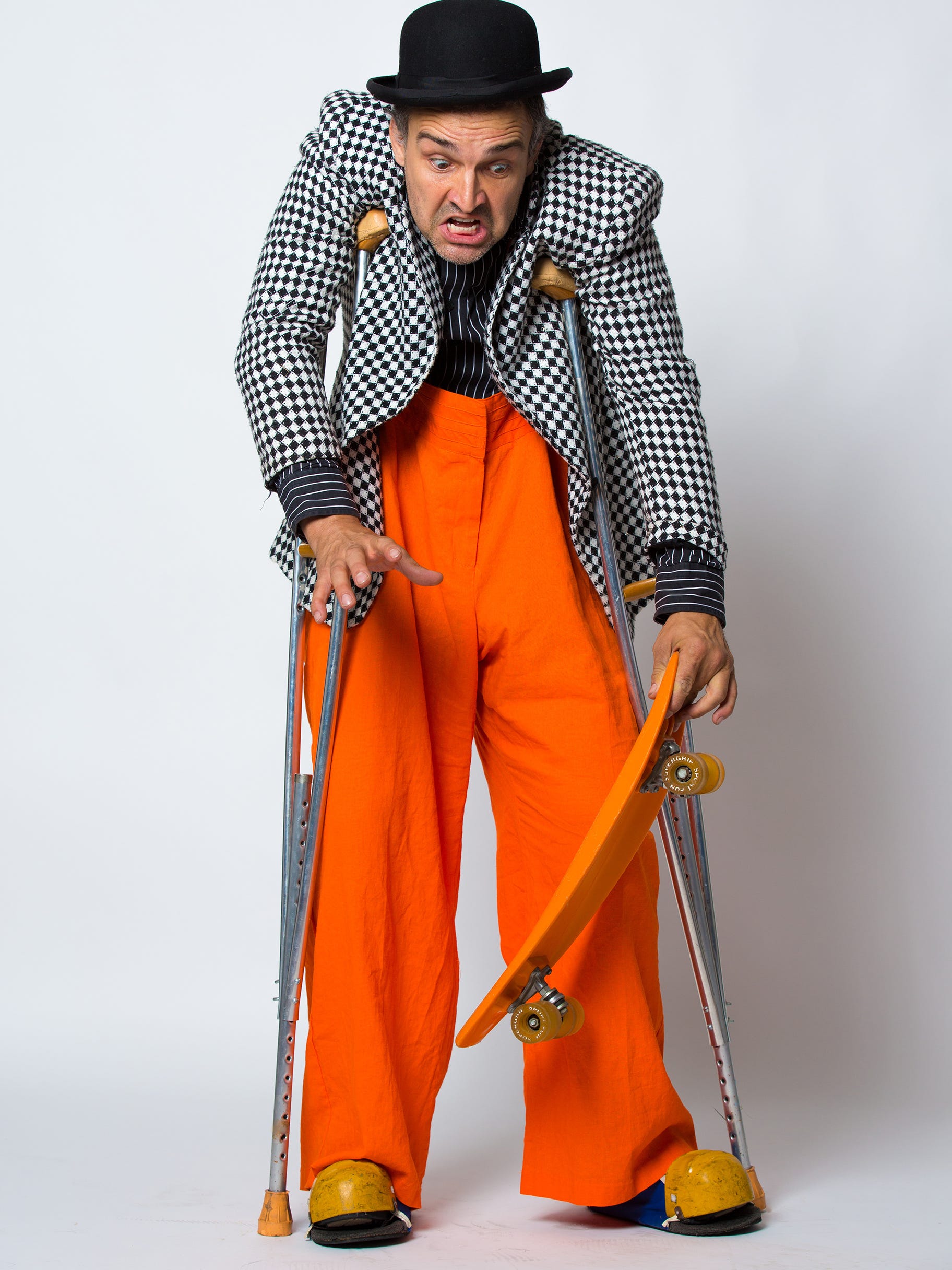 Bill Shannon combines dance and comedy in "Maker Moves" at FlynnSpace in January.