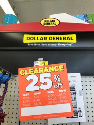 Dollar General, 3240 Sherwood Way, is scheduled to close May 31