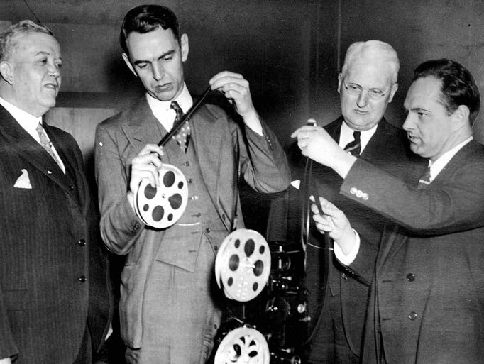 Inventors of the new motion picture color film, Kodachrome,