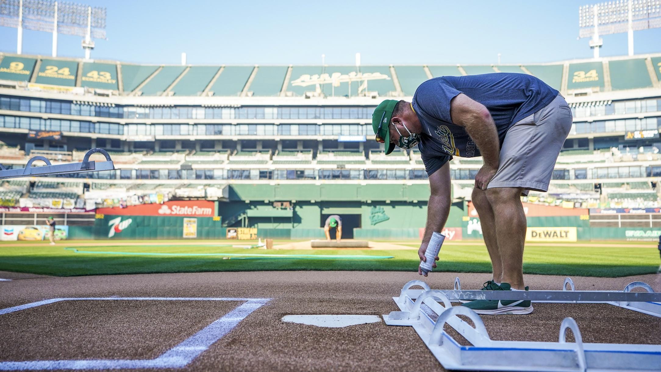 Meet the Galesburg grad who is assistant groundskeeper with MLB's Oakland  Athletics