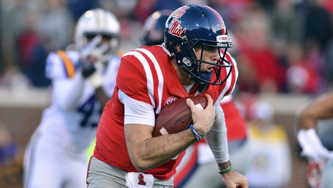 Chad Kelly and his teammates will try earn their first win of the season on Saturday.