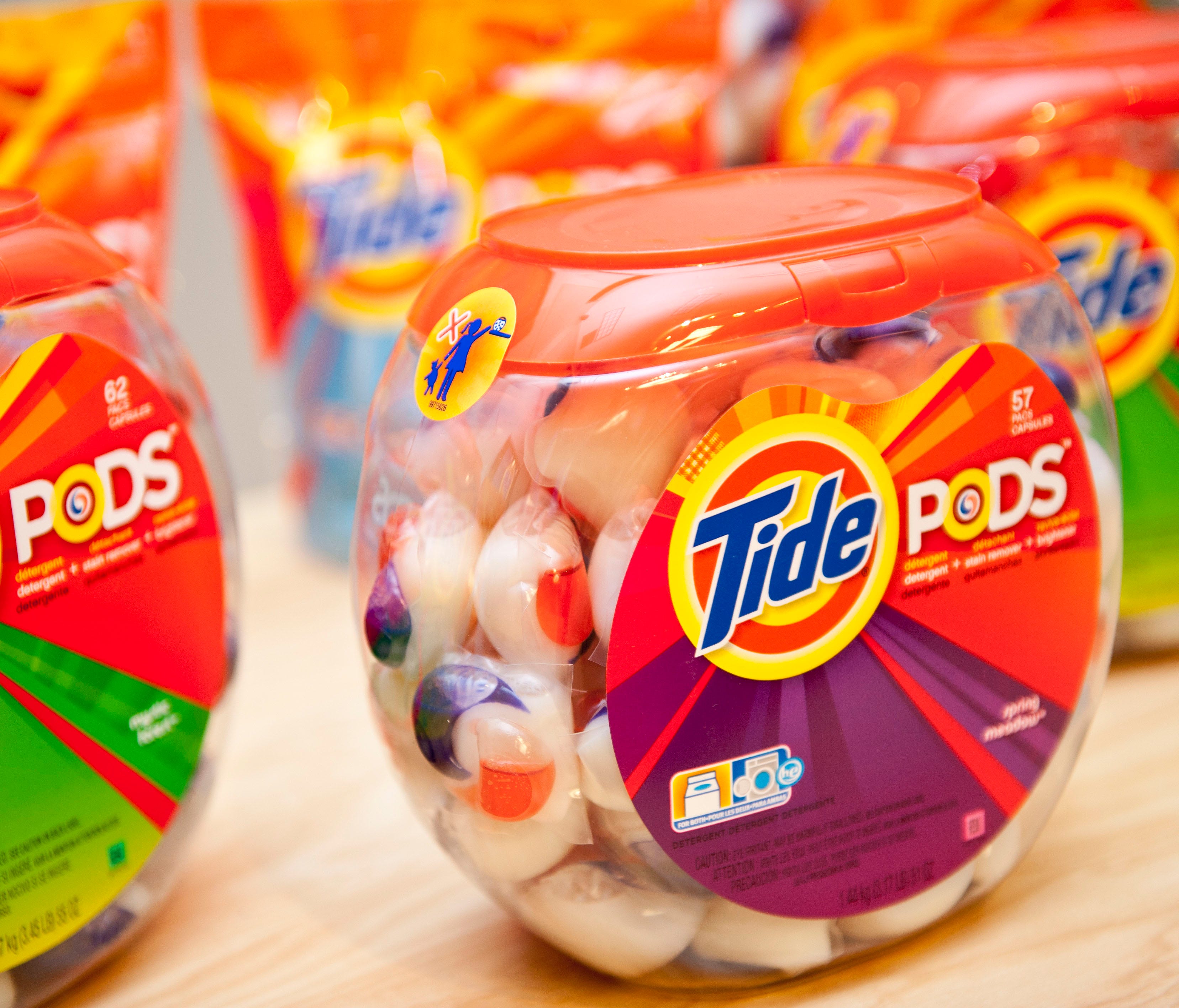 Teens are recording themselves in videos attempting to eat Tide Pods as part of a new online challenge.