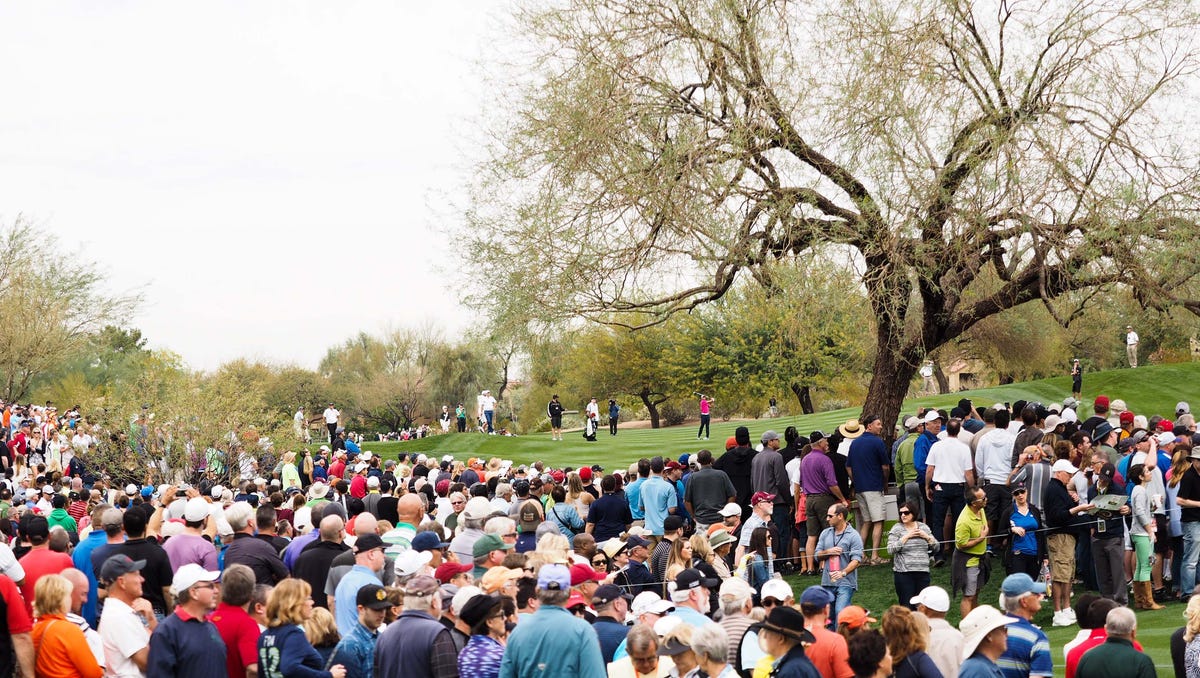 Day 1 Waste Management Phoenix Open