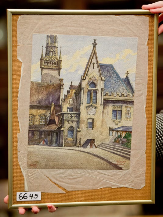 Hitler Watercolor Sold At Auction