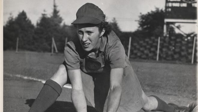 Dorothy Kamenshek, a Norwood native, started playing softball at age 12.
Dorothy Kamenshek, a Norwood native, started playing softball at age 12.