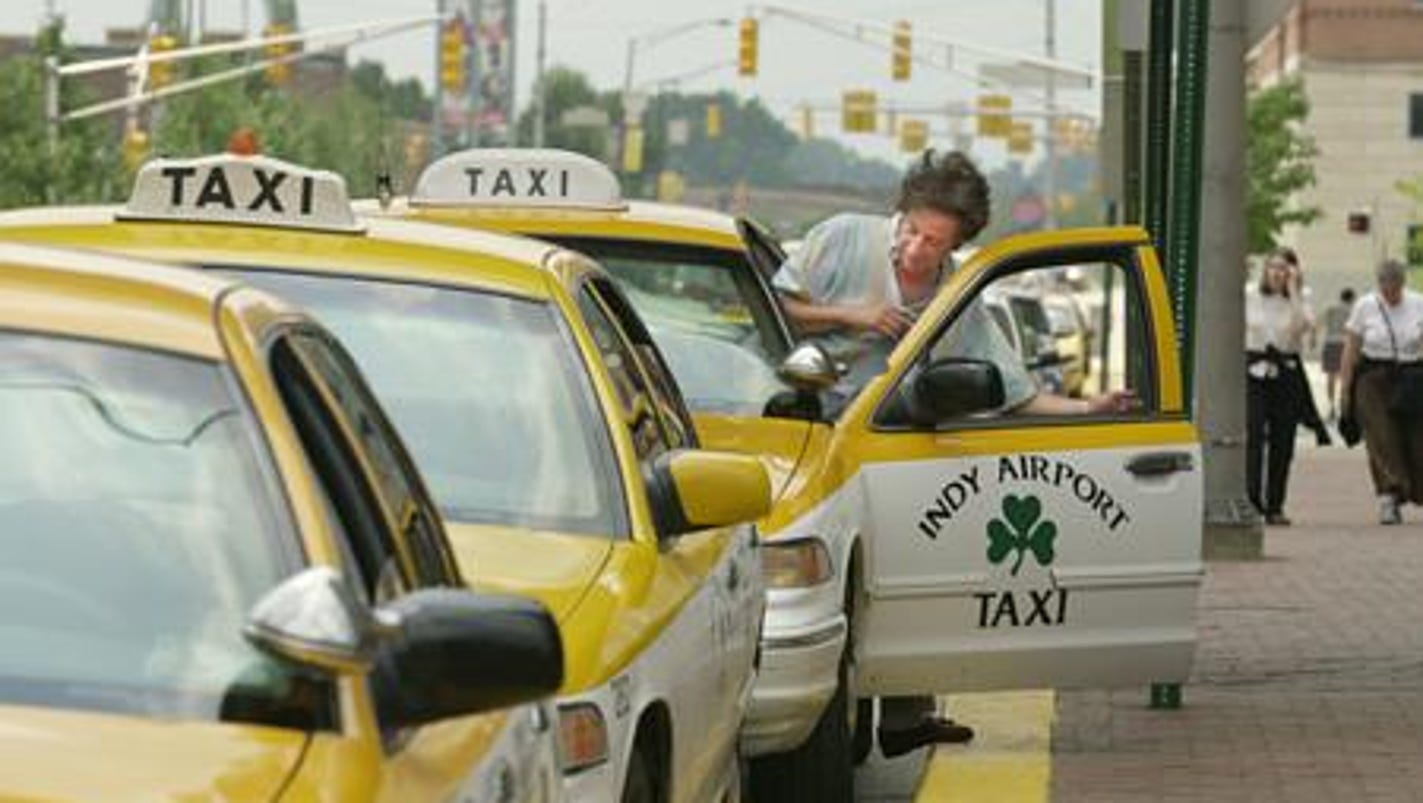 Cabs, Uber, BlueIndy, others help fill Indianapolis International