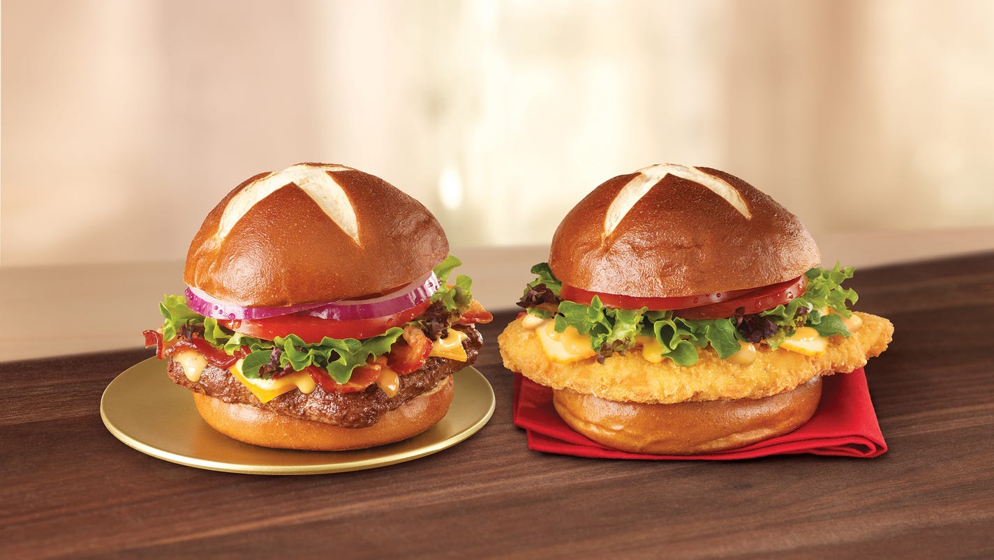 Wendy's pretzel burger makes a comeback
