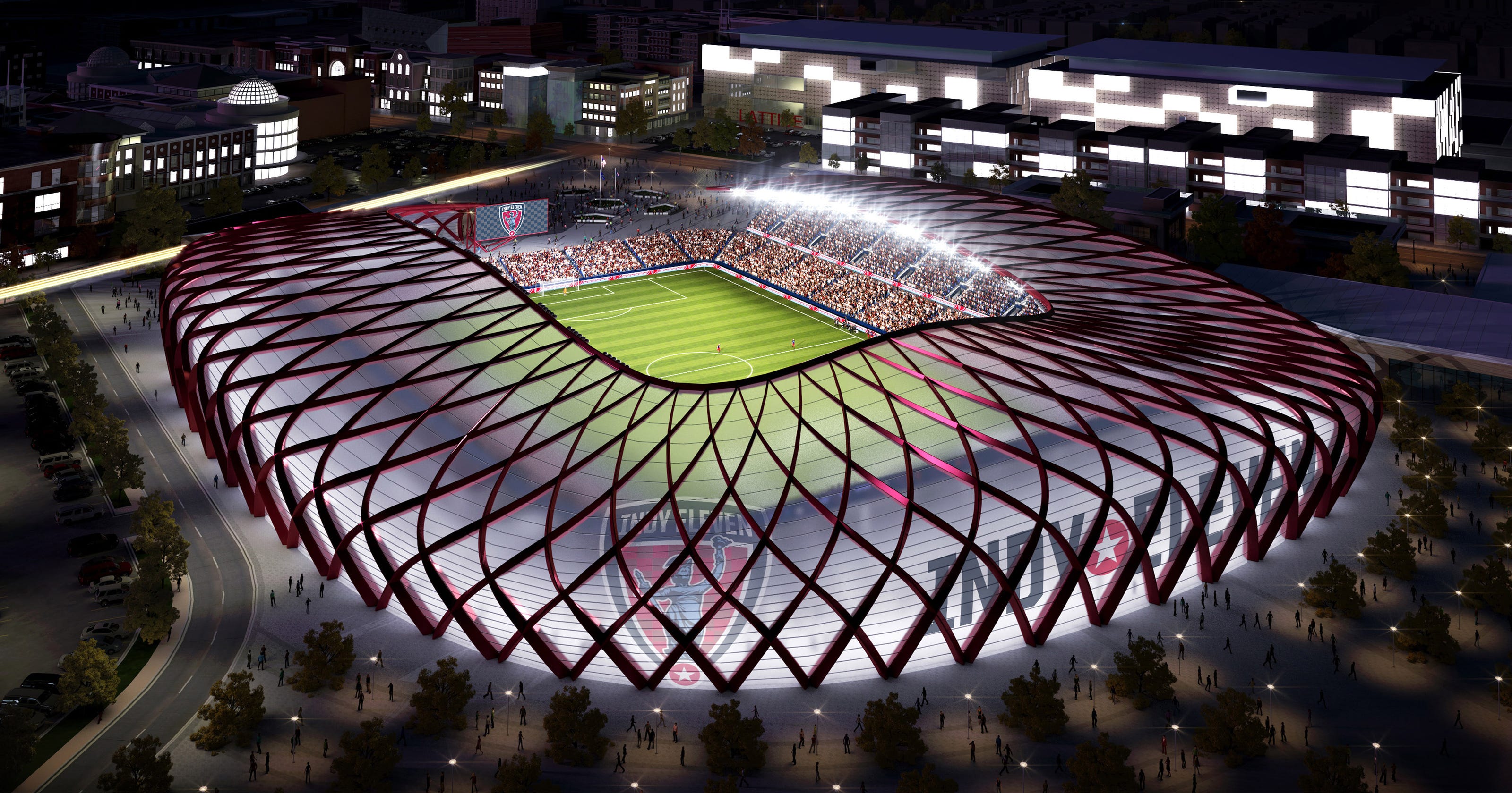 Indy Eleven Stadium Renderings