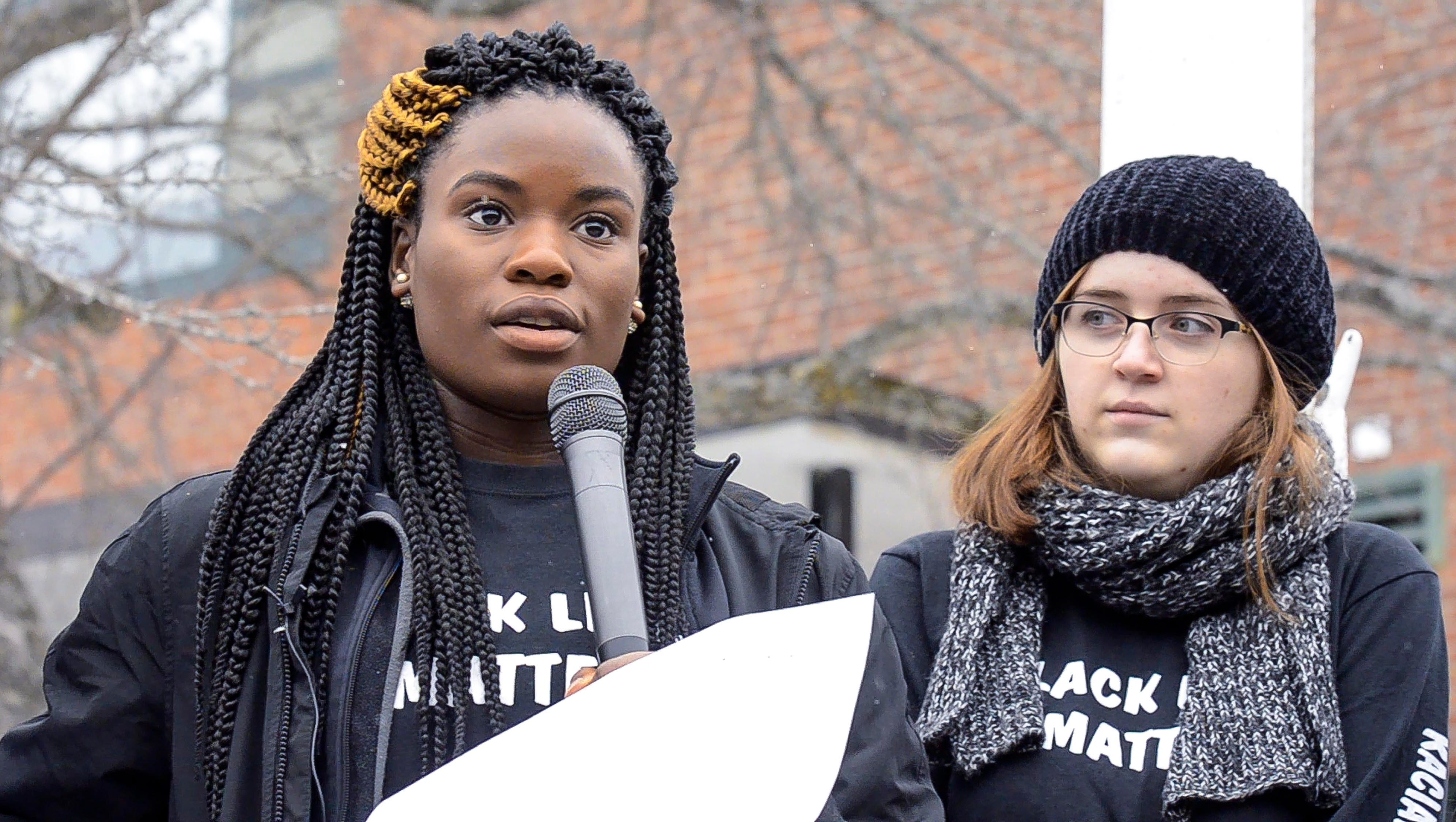 Black Lives Matter Flag Flies At Montpelier High School