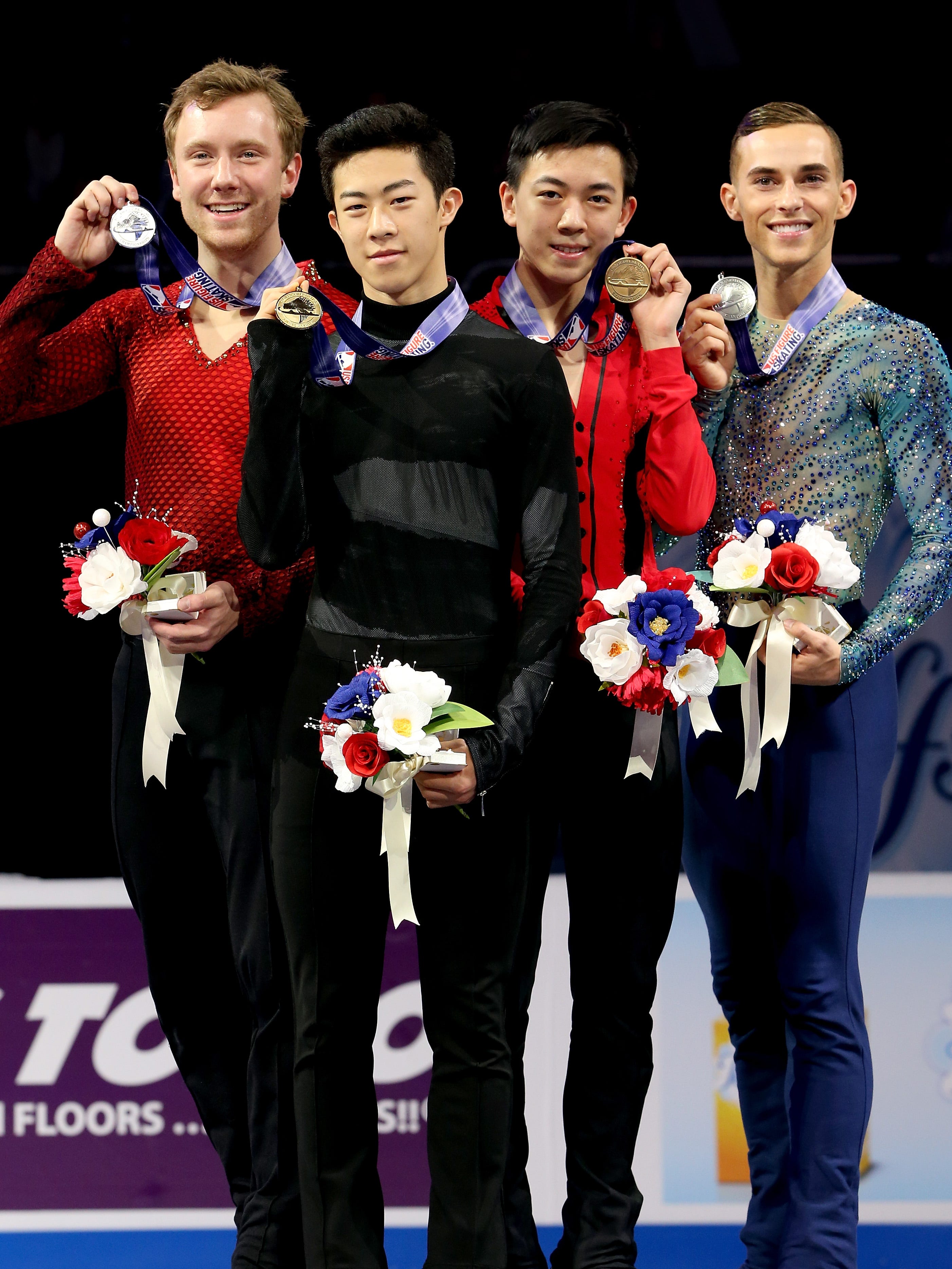 Winter Olympics U S Men S Figure Skating Team Set
