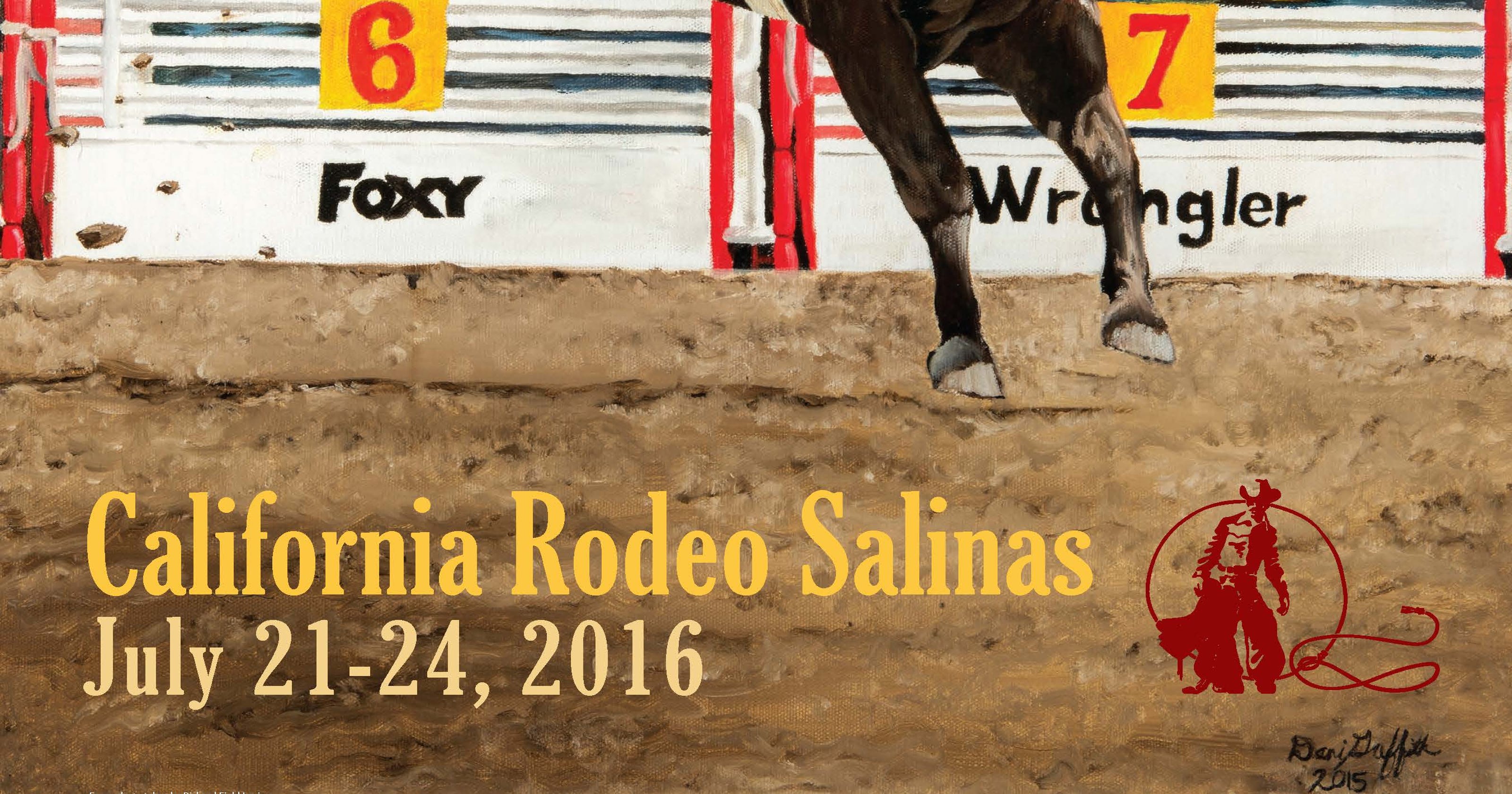 California Rodeo Salinas debuts 2016 poster