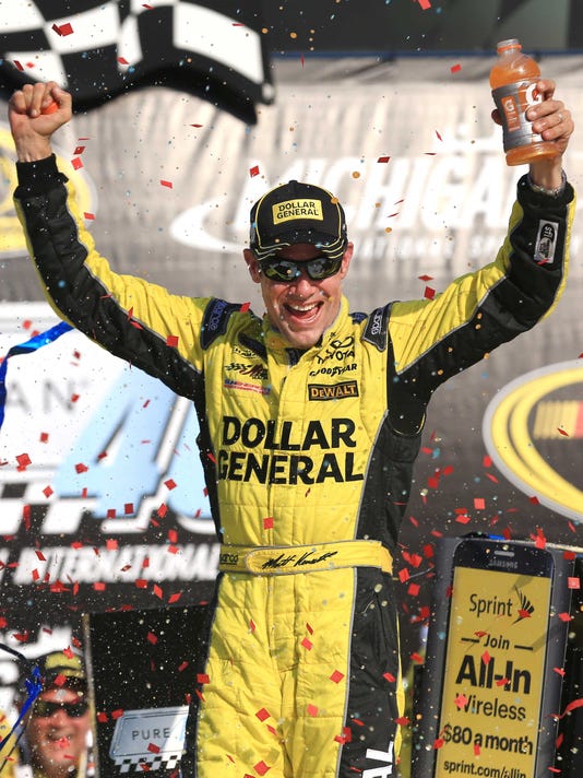Matt Kenseth wins Pure Michigan 400