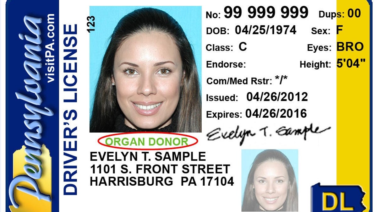 Pennsylvania Driver S Licenses Valid Through Fall 2018 For Flights