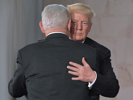 President Trump and Israeli Prime Minister Benjamin
