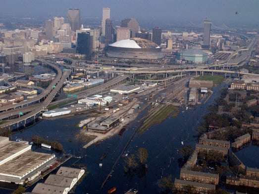 After nearly a week since Hurricane Katrina slammed