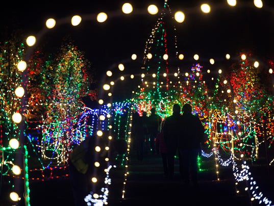 2015 Christmas lights map for York County, Pa.