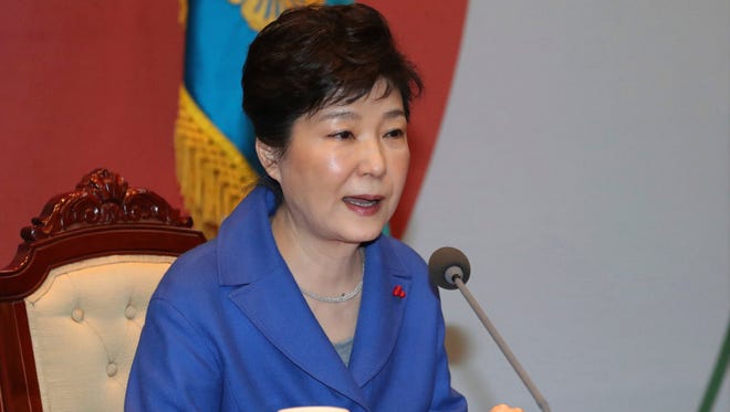 South Korean President Park Geun-hye in Seoul on Dec. 9.