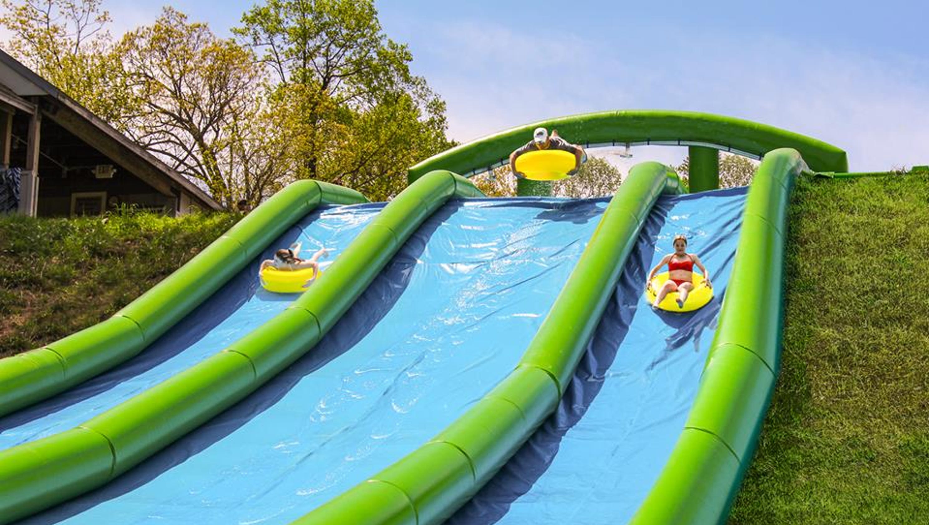 40 foot slip and slide