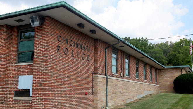 Cincinnati police District 5 headquarters on Ludlow Avenue