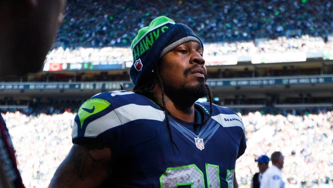 Marshawn Lynch had played in all 16 games for three straight years before this season.