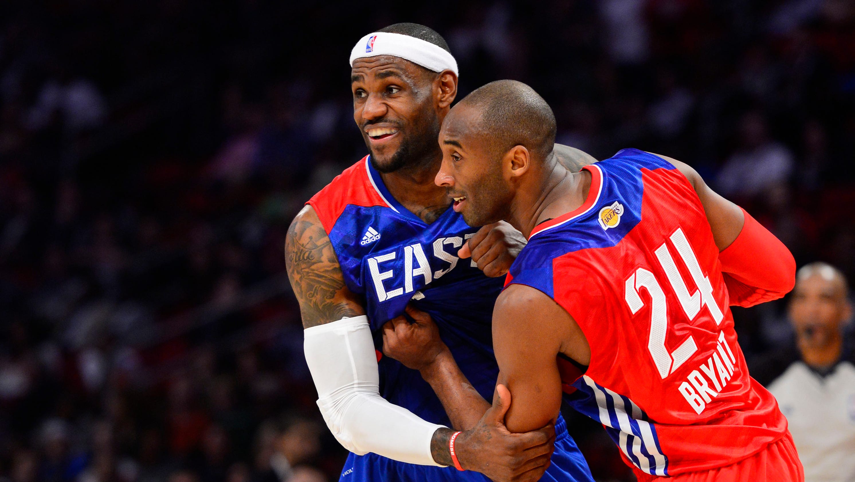 Kobe Bryant, LeBron James lead 2014 NBA All-Star Game starters