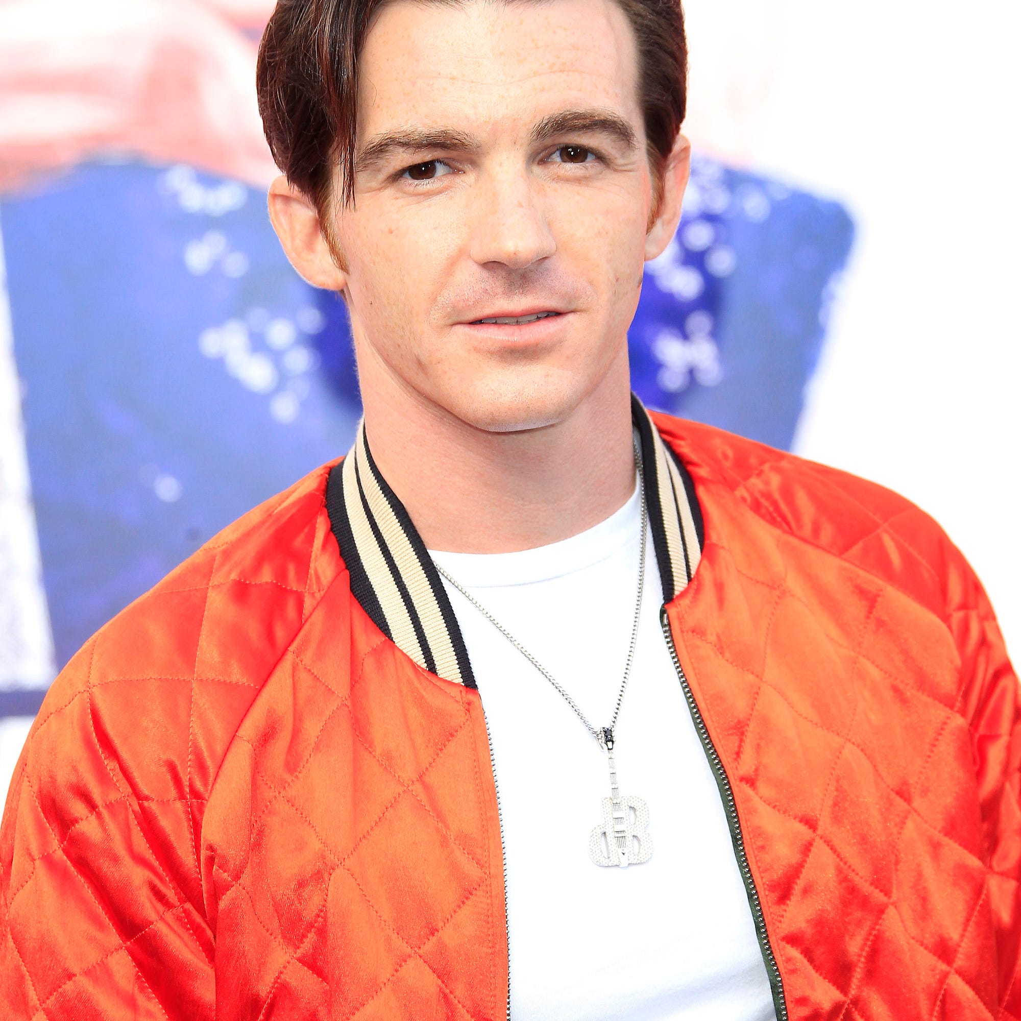 Drake Bell attends the world premiere of "The Spy Who Dumped Me" in Los Angeles on July 25.