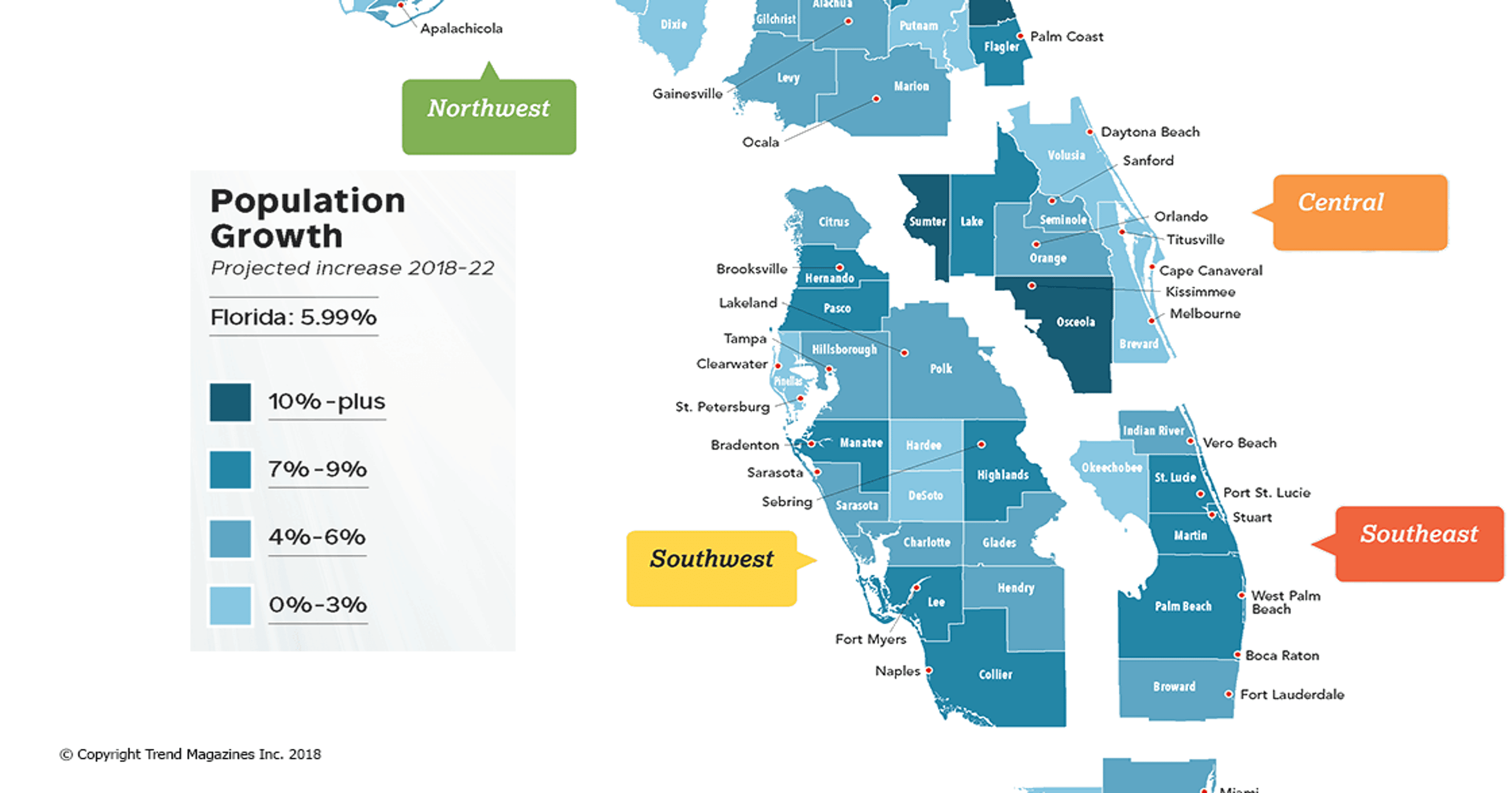 Florida Trend Names Martin Indian River Counties As Some