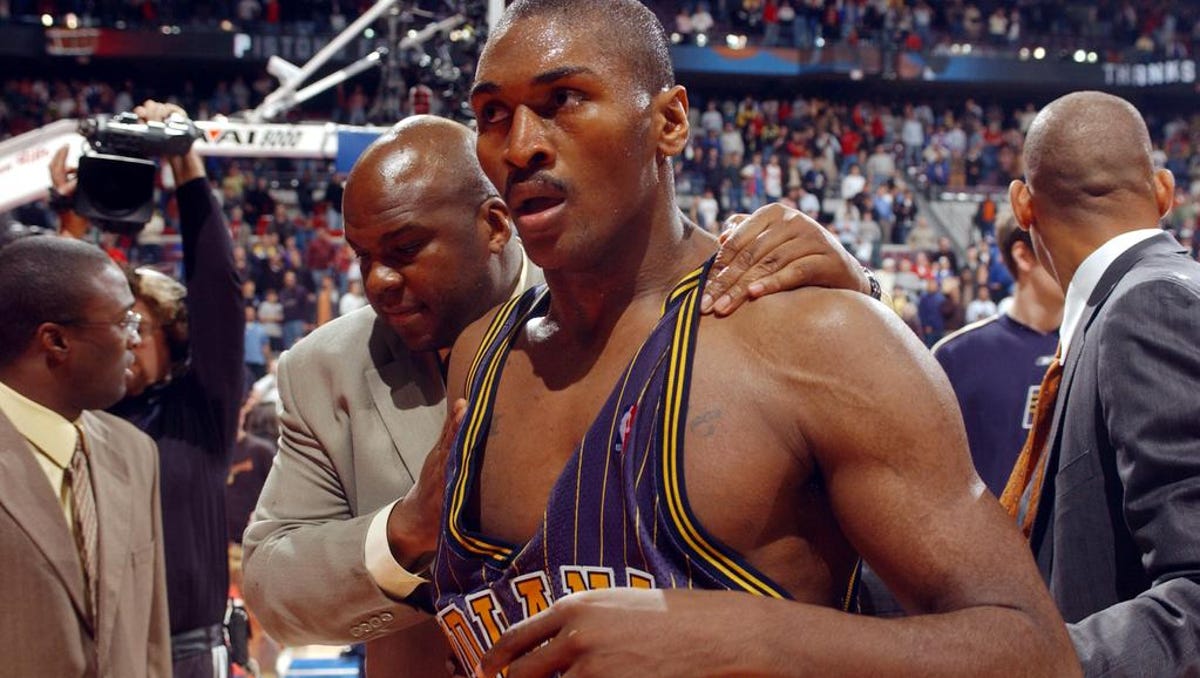 Metta World Peace says Pacers' Malice in the Palace started as a bet